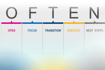 O.F.T.E.N. acronym explanation in chart form