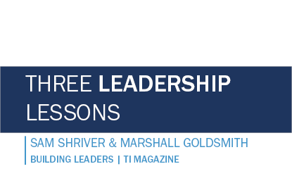 Three Leadership Lessons