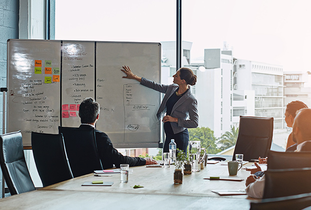 Getting the team onboard with her plan