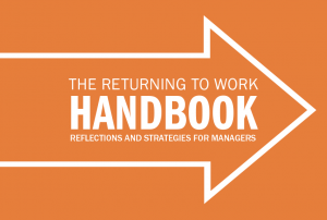 Returning to work handbook cover